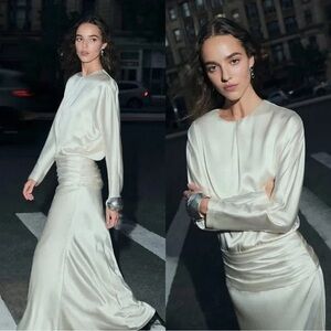 Reformation Esmee Silk Dress